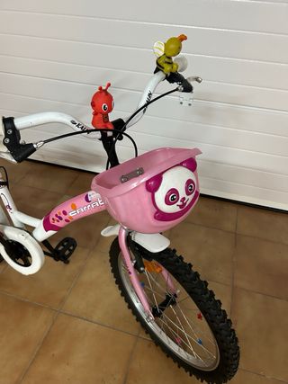 Bicicleta infantil Carratt rosa