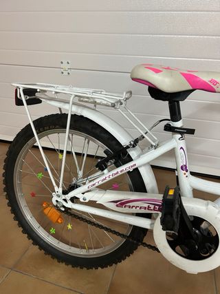Bicicleta infantil Carratt rosa