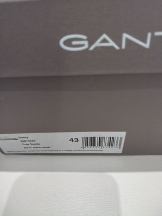 Mocasines Ante, Marca Gant. Nuevos sin estrenar.