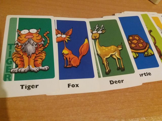 Juego Cartas en Inglés "Animal Match"