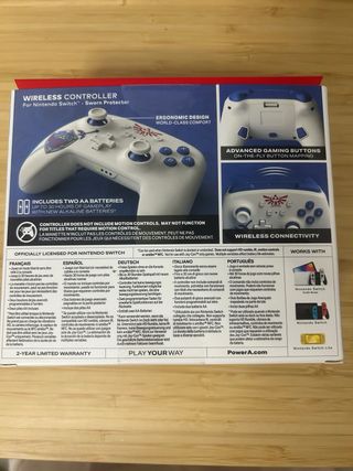 Mando Inalámbrico PowerA Zelda Nintendo Switch