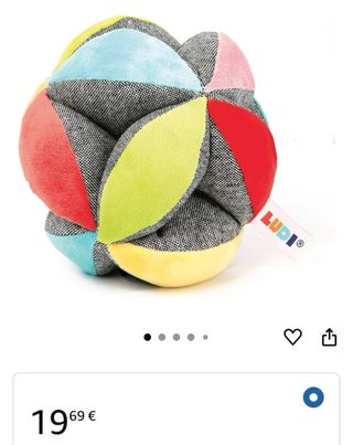 Pelota agarre bebés Ludi