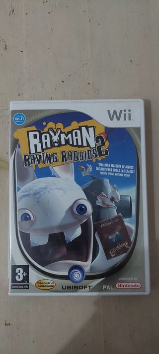Rayman Raving Rabbids 2 Wii