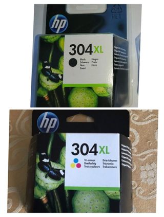 Cartucce nere e a colori HP 304XL