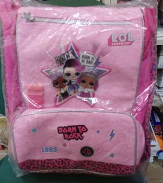 Zaino scuola estensibile LOL Surprise rosa