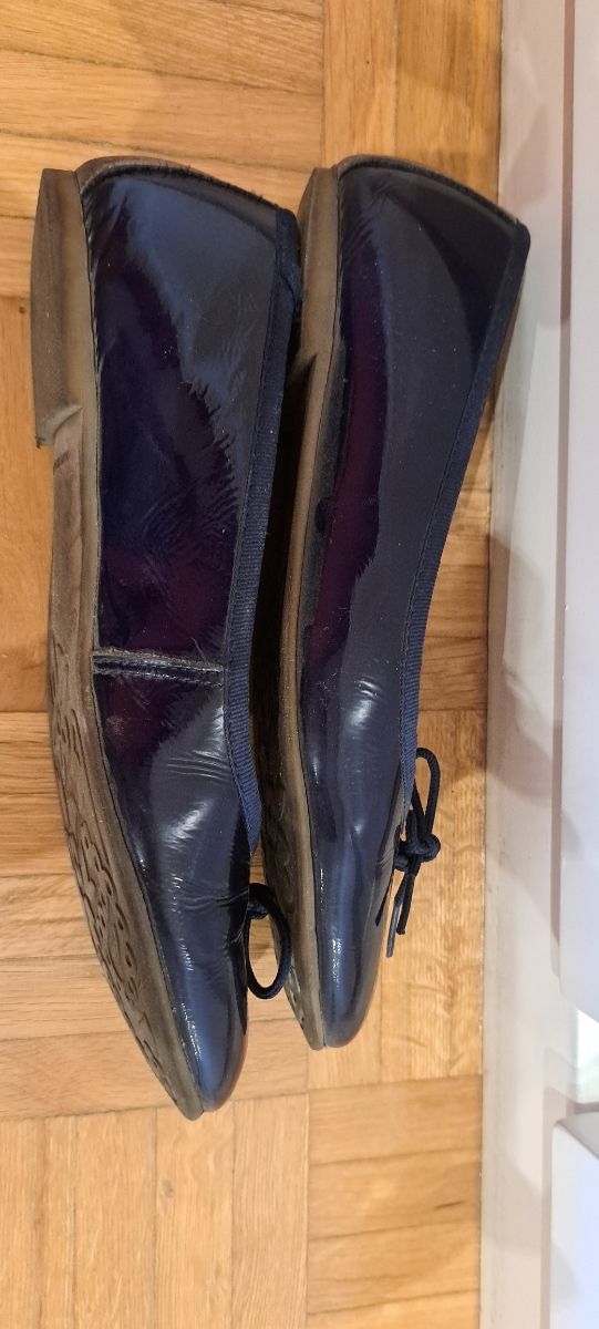 Mocasines Par y Medio Azul Charol