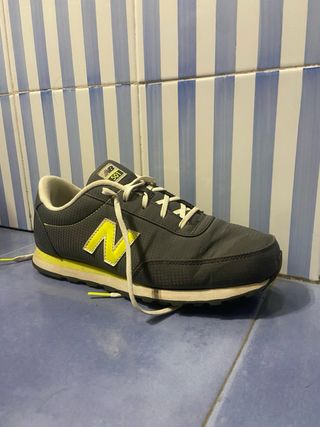 New Balance 501 Gris y Amarillo
