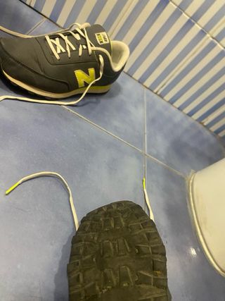 New Balance 501 Gris y Amarillo