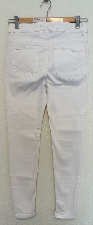 Pantalón blanco Zara