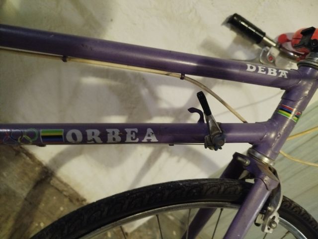 Bicicleta Orbea Morada Antigua