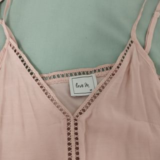 Camiseta tirantes rosa talla M