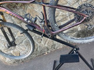 Soporte Taller Bicicleta Plegable