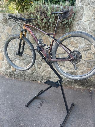 Soporte Taller Bicicleta Plegable
