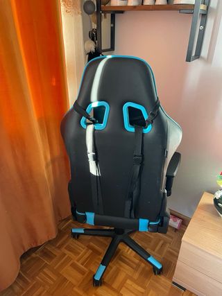 Silla Gaming Newskill Negra y Azul