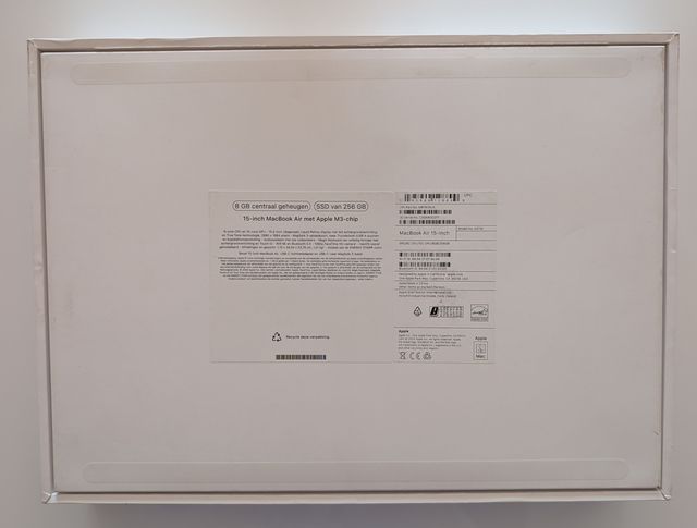 Apple Macbook Air 15" M3 256GB Nuevo Súper Precio 