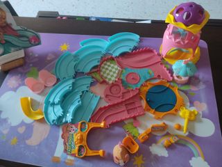 Circuito de hámster con accesorios