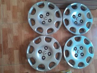 Tapacubos Peugeot 206 (4 unidades)