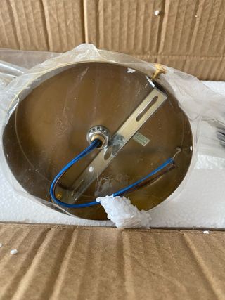 2 nuevos elegantes y modernos apliq grande vidrio