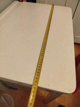 Escritorio infantil madera blanco
