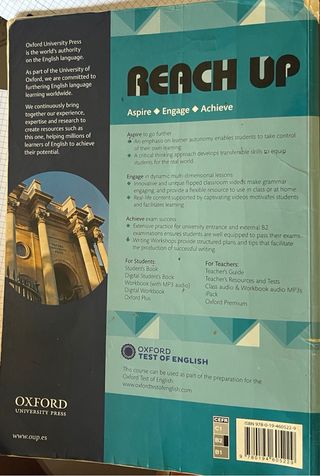 Libro inglés 2 bach