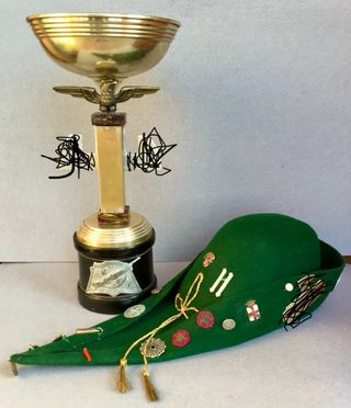 Trofeo GUF +Feluca militaria ventennio