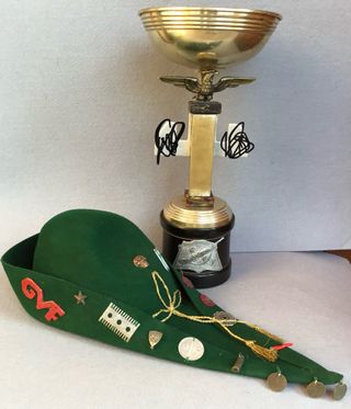 Trofeo GUF +Feluca militaria ventennio