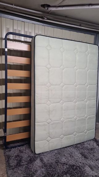 Somier y colchón 1.35x1.90