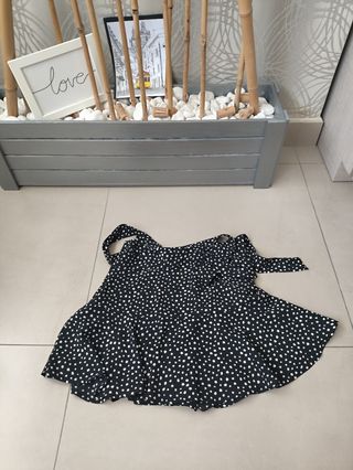 Falda pantalón Stradivarius lunares XS