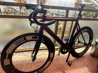 Bicicleta Fixie de Velocidad