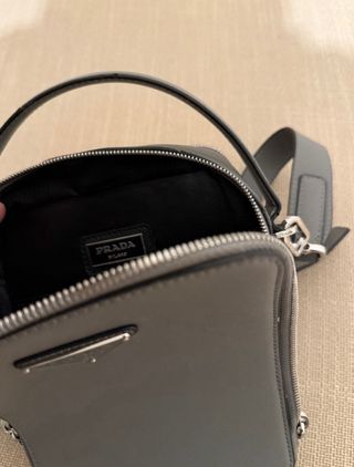 Bolso Prada Gris