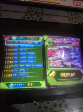 Máquina recreativa 1300 juegos