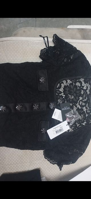 Traje Guess Negro Encaje Talla M