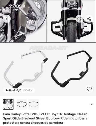 Defensa Harley Davidson Softail 2018-21