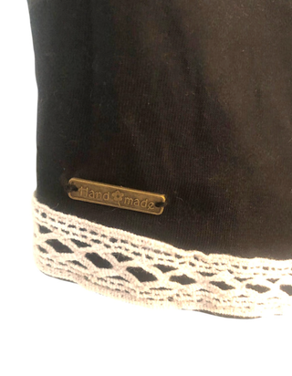 Camiseta negra Bershka 