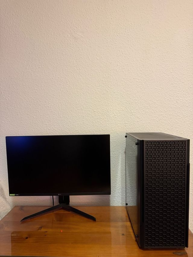 PC Gaming y Monitor LG 27''