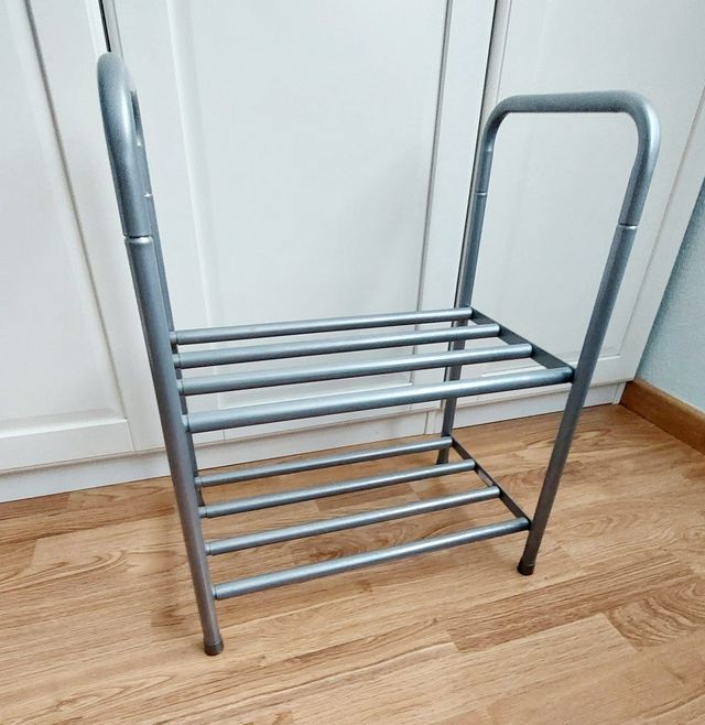 Estantería zapatero 2 baldas extensible