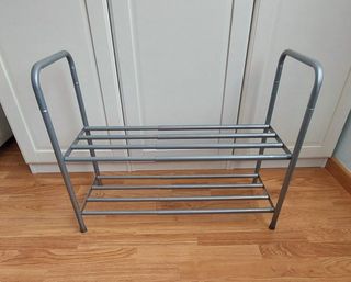 Estantería zapatero 2 baldas extensible