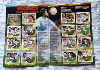 Álbum cromos fútbol Liga 94-95