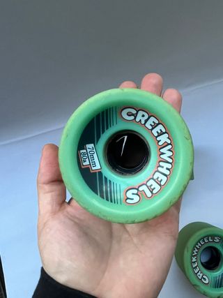 Ruedas Longboard Creek Wheels 70mm 80a