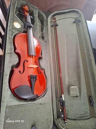 Violín 3/4 para principiantes con funda
