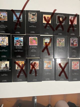 Libros de la literatura española - Cátedra