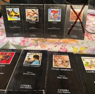 Libros de la literatura española - Cátedra