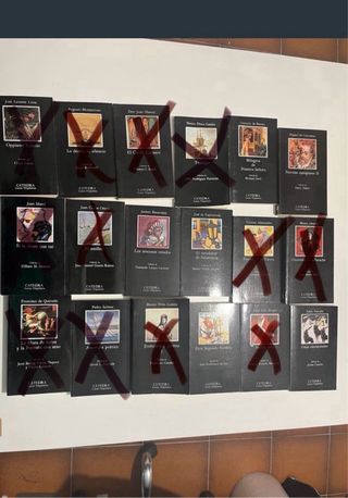 Libros de la literatura española - Cátedra