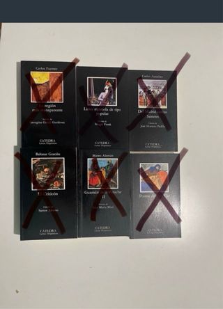 Libros de la literatura española - Cátedra