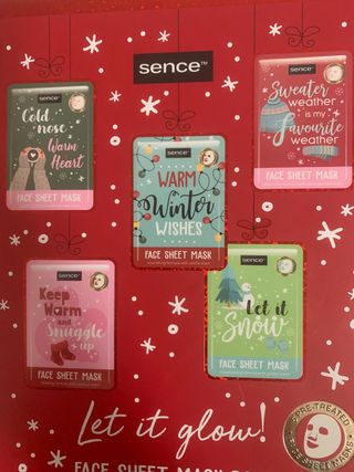 Sence Mascarillas Faciales Edición Navidad