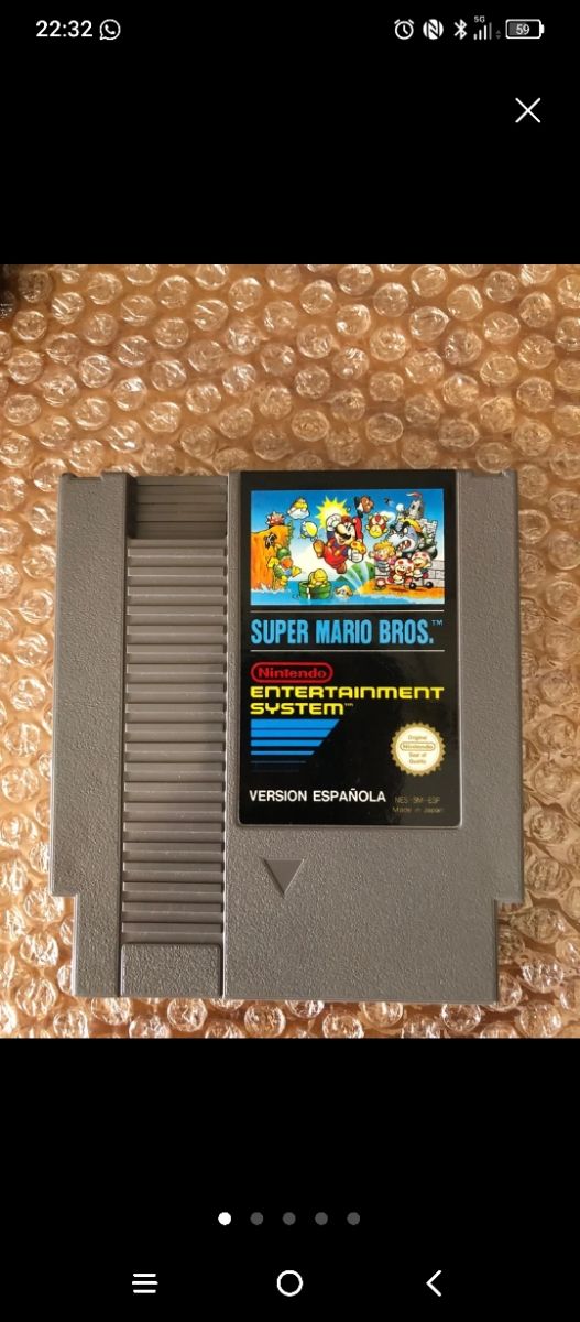 Super Mario Bros. Nintendo NES - Versión Española