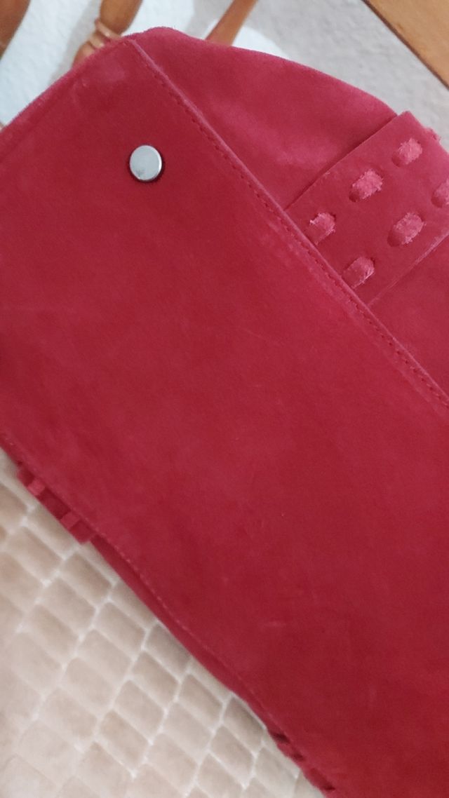 Bolso Massimo Dutti Rojo