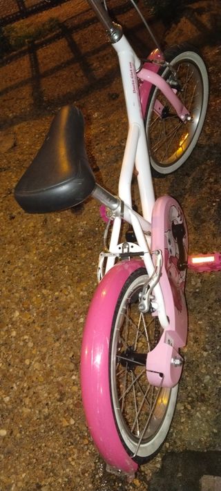 Bicicleta infantil rosa