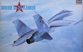 Maqueta Hasegawa Su-27 Flanker 1/72 (ref. K40)