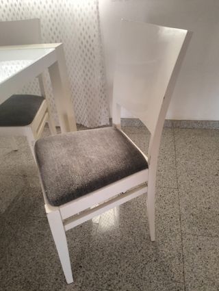 Mesa de comedor y 6 sillas